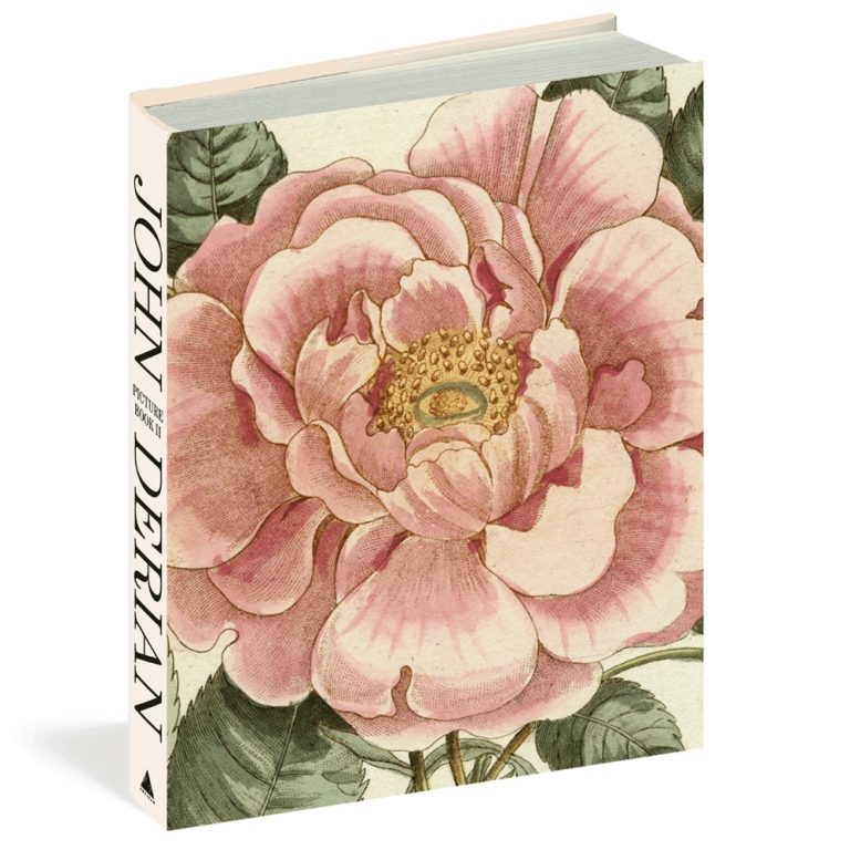 John Derian's new book with a pink flower on the cover