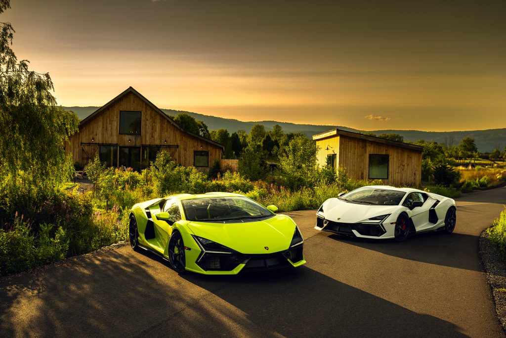 Lamborghini’s 1,001-Horsepower Hybrid Revuelto in Upstate New York