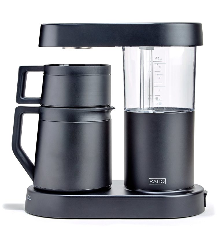 Ratio 6 automated pour-over coffee machine in black